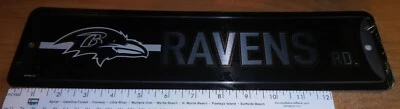 Letrero de calle metálico nuevo en envoltorio Baltimore Ravens - Aprox 15" - Rico Foto 1 de 3