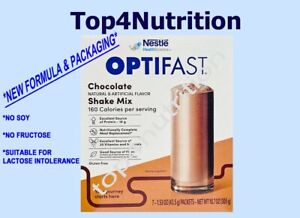 OPTIFAST 800 SHAKES | 6 BOXES | CHOCOLATE  | 42 SERVINGS | NEW FORMULA