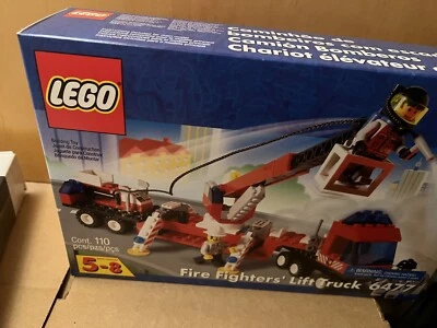  NUEVO LEGO 6477 Town City Camión Elevador de Bomberos Sellado Foto 1 de 4