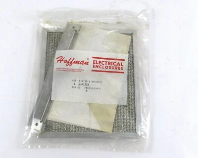 Hoffman A-FLT88 Filter & Brackets Aluminum 9.39" x 8.25" - Image 1 of 3