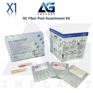 Kit Assortimento Pali Fibra Dentale Trapano Restauri Fibra di Vetro Composito - Foto 1 di 8
