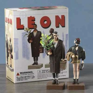 2 Stück The Professional Leon Mathilda PVC Figur Spielzeug Statue Puppe Geschenk - Bild 1 von 26