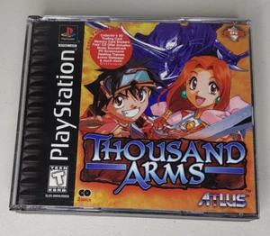 Thousand Arms PS1 PlayStation Casi Completo - Sin Pegatinas ni Tarjeta - Imagen 1 de 8