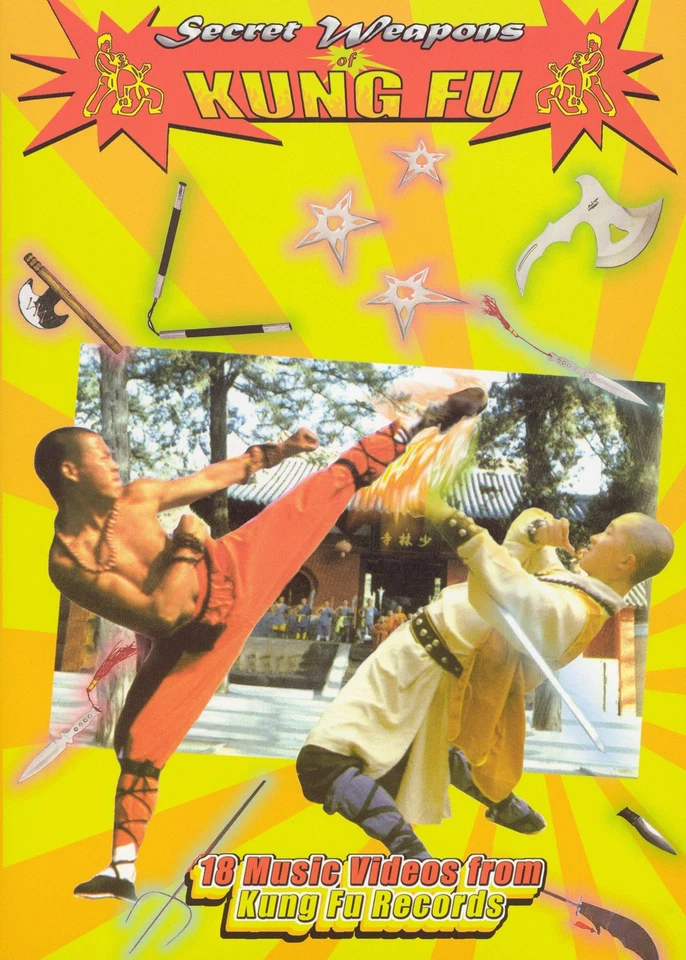 VARIOUS ARTISTS SECRET WEAPONS OF KUNG FU NEW DVD Foto 1 de 1