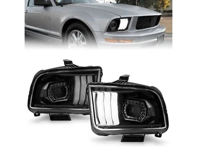 Juego de faros para Ford Mustang 2005-2009 Anzo 92591PCKS 2006 2007 2008 Foto 1 de 4