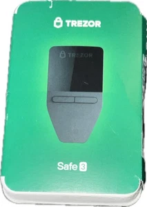 Trezor Safe 3 - Passphrase & Secure Element Protected Crypto Hardware Wallet - Picture 1 of 5