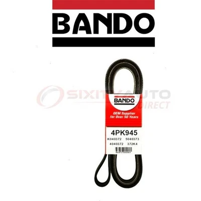 Bando Compressor Serpentine Belt for 2003-2008 Infiniti FX35 - Accessory ak Foto 1 de 4