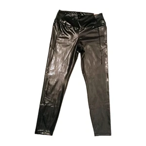 Sz XL Victoria Secret Pink Ultimate High-Waist Leggings High Stretch Black NWT! - Picture 1 of 7