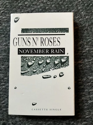 Guns n Roses November Rain (Cassette) Single Sweet Child O Mine B Side 1992 GNR Foto 1 de 4