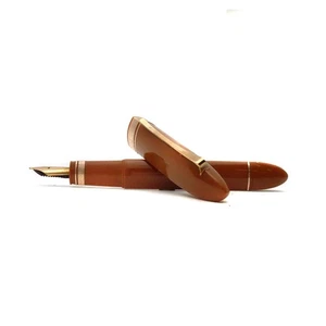 Omas 360 Mezzo Penna Stilografica Beige - Pennino M Oro 14kt - Picture 1 of 5