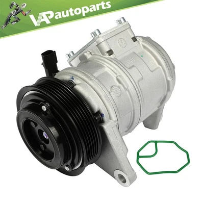 AC A/C Compressor W/Clutch For Dodge Caravan Grand Voyager Plymouth Voyager - Image 1 of 4