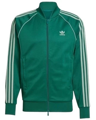 adidas Originals Superstar Track Top Jacket GREEN JC9922 Men's 2XL - Image 1 of 4