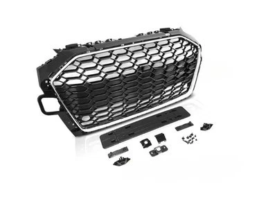Front Grille Sport Chrome Black Pdc for AUDI A4 B9 2020- - Image 1 of 4