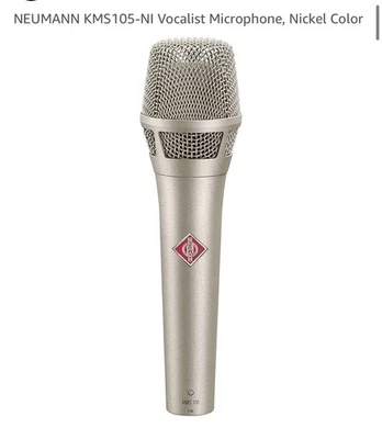 Neumann KMS 105 Condenser Microphone, Gray - 008454 - Image 1 of 4