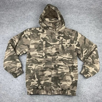 RedHead Camouflage Jacket Size Small Quilted Lined Hideaway Hood Hunting - Image 1 of 4