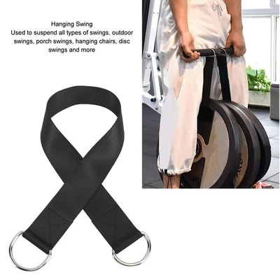 2PCS Tree Swing Hanging Straps Multipurpose High Strength Safe Nylon Weight - Image 1 of 4