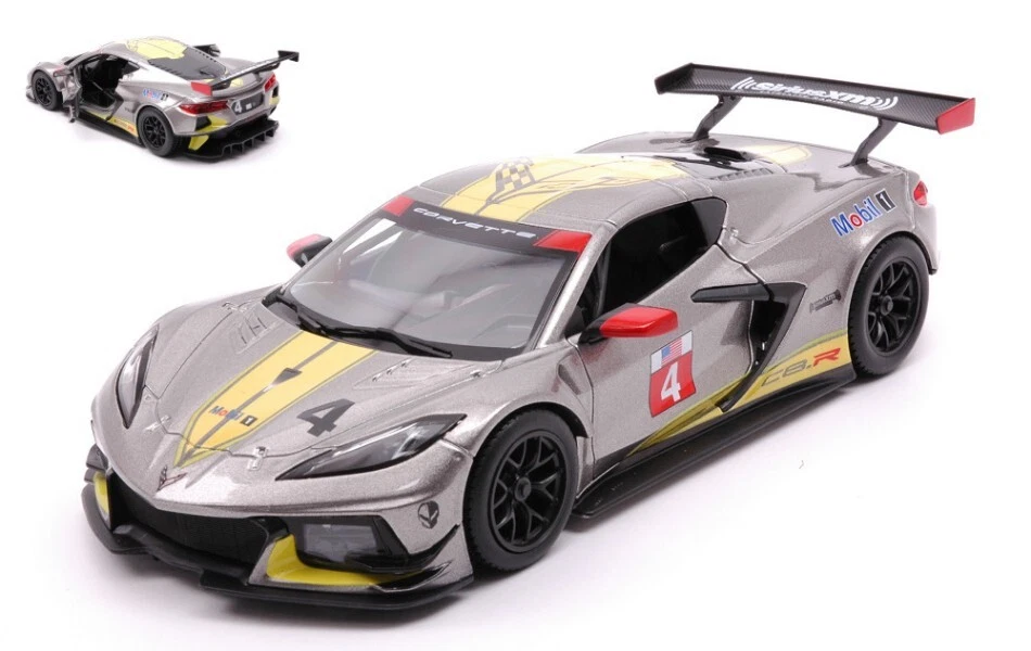 Modellino auto scala 1:24 Burago CHEVROLET CORVETTE C8.R 2020 racing modellis... - Immagine 1 di 1