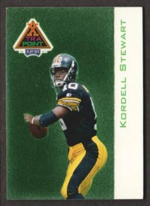 1997 Playoff First and Ten Football Xtra Point GREEN #XP-1 Kordell Stewart - Picture 1 of 2