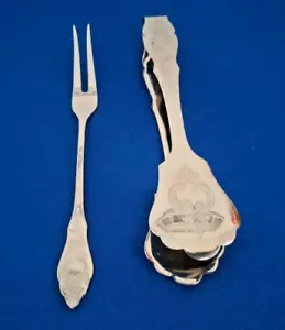 BSF Ostfriesen Besteck Fleischgabel + Salatzange Edelstahl 18/8 Art. 1491/03.25 - Bild 1 von 3
