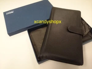 KPMG long black leather bifold card holder wallet - Picture 1 of 3