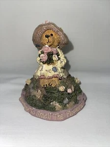 Boyds Bear Miss Stopawhyle Making Time Musical Figurine 270562 - Picture 1 of 3