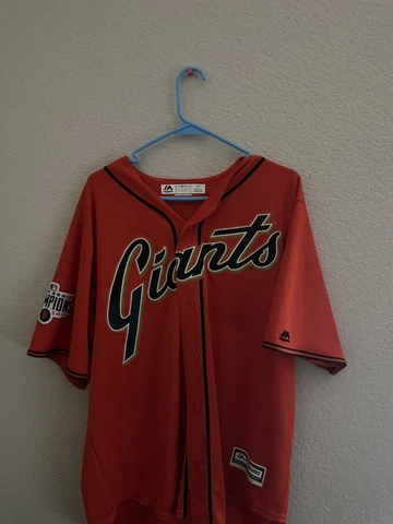 madison bumgarner giants jersey 44 large Cover