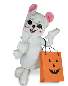 ANNALEE 2018 HALLOWEEN ""MUMMY MOUSE"" 6" #311318 NUEVO CON ETIQUETAS - Imagen 1 de 1