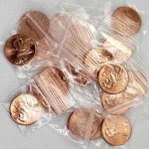 Lot of 10 Counterstamped Lincoln 2022 Pennies - Uncirculated Counterstamp Coins! - Picture 1 of 1