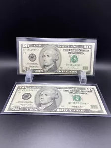 1999. 10 Dollars bills Star Note Consecutive. - Picture 1 of 2