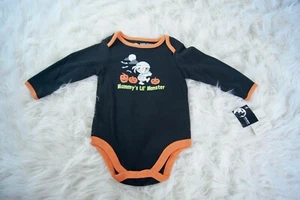Infant Newborn Boys Halloween Mummy Pumpkin Baby Size 3-6 Months NWT - Picture 1 of 5