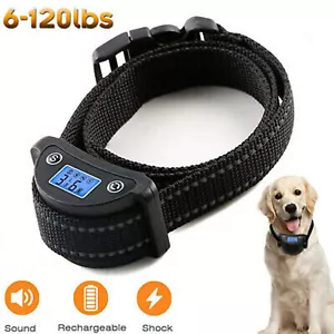 Collare anti corteccia addestramento cane senza abbaiare schermo LCD ricaricabile automatico - Foto 1 di 12