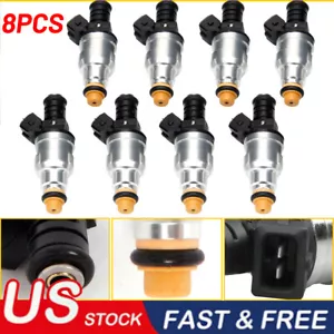 Set(8) Fuel Injectors For 86-95 Ford Mustang GT, LX ,Cobra 5.0L 99-03 Ford F-150 - Picture 1 of 7