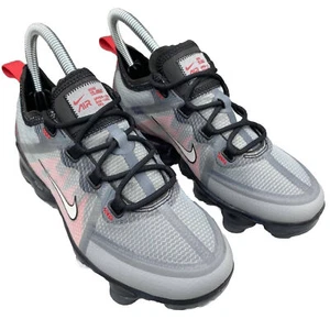 Nike Air VaporMax SAMPLE 2019 2020 GS Grey Black Red Wmns Size 6.5 Youth 5Y NEW - Picture 1 of 12