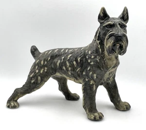 Vintage Marwal Industries große 15" Schnauzer Hund Statue - Bild 1 von 11