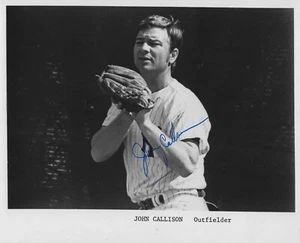 Johnny Callison Autographed Signed 8x10 Photo - NY Yankees Cubs Phillies w/COA - Picture 1 of 1