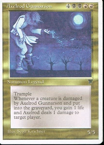MAGIC THE GATHERING CHRONICLES GOLD AXELROD GUNNARSON - Picture 1 of 1