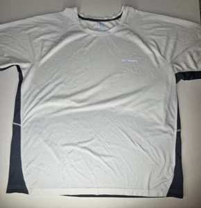 Camisa Pullover Manga Corta Columbia Omni Freeze ZERO Blanca y Gris Talla XXL - Imagen 1 de 6