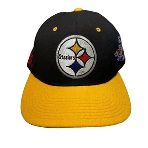 Vintage Starter Pittsburgh Steelers NFL Football Wool Fitted Hat Cap Sz 7 - Picture 1 of 11