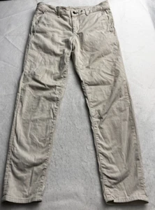 Rag & Bone Pants Mens Beige Chino Flat Pockets Zip Button Closure Size 32 34x30 - Picture 1 of 10