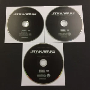 Star Wars Prequel Trilogy (DVD Discs Only - Episodes I, II, III - 1, 2, 3) - Picture 1 of 1