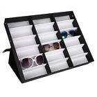 18 Grids Glasses Display Case Sunglasses Storage Box Organizer Glasses Jewel TTU