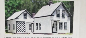Blue Mountain Model Company New England Connected House Building KIT 1/64 Scale - Imagen 1 de 4