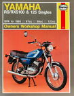 Haynes Workshop Manual for 1975 Yamaha RS 125 (Drum) (480)