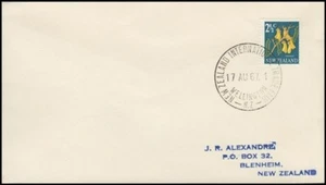 NEW ZEALAND 1967 TRADE FAIR COVER SPECIAL PMK (ID:010/D25686) - Picture 1 of 1