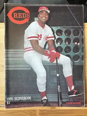 Cincinnati Reds 1995 Scorebook With Dave Parker On The Cover - Image 1 of 2