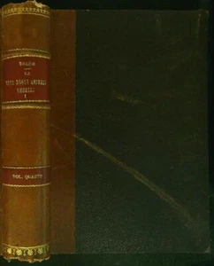 LA VITA DEGLI ANIMALI UCCELLI I VOL QUARTO BREHM A. E. UTET 1897 \ - Imagen 1 de 1