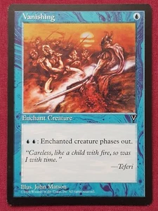 Magic The Gathering VISIONS VANISHING blue card MTG - Picture 1 of 2