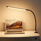 Long Arm Touch Dimming Led Flexible Table Lamp Clip Desk Lamp Book light