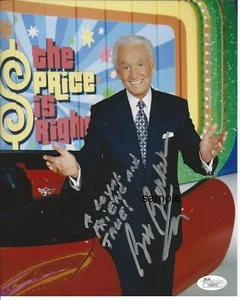 BOB BARKER REPRINT 8X10 AUTOGRAPHED SIGNED PHOTO PICTURE THE PRICE IS RIGHT RP - Picture 1 of 1