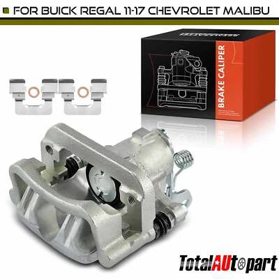 Brake Caliper w/ Bracket for Chevrolet Malibu 2013 Buick Regal 2011-2017 Rear RH - Image 1 of 4